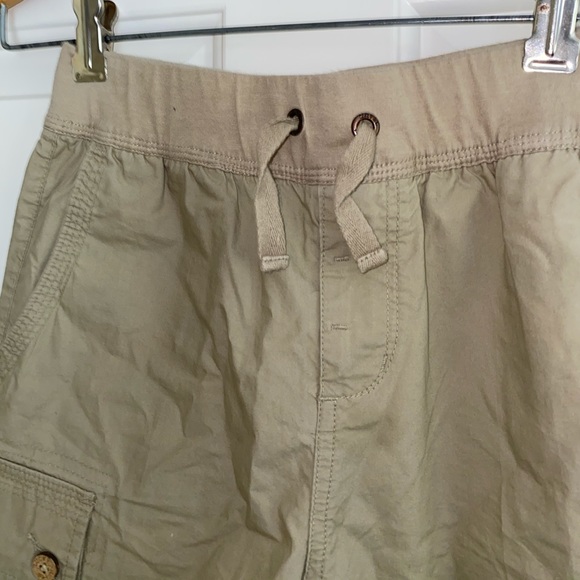 Lucky Brand Boys Tan Tie-Waist Shorts - Picture 3 of 5